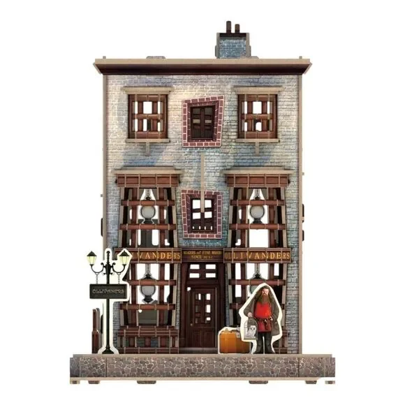 3D Puzzle Harry Potter Ollivanders Wand Shop 66 Pc 3D Jigsaw Assembled