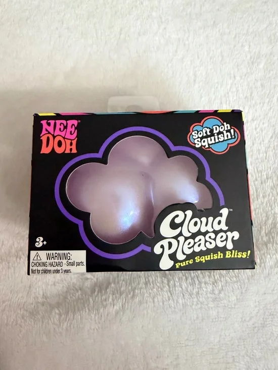 Cloud Pleaser Soft Doh Squish - pink/purple pearl shimmery