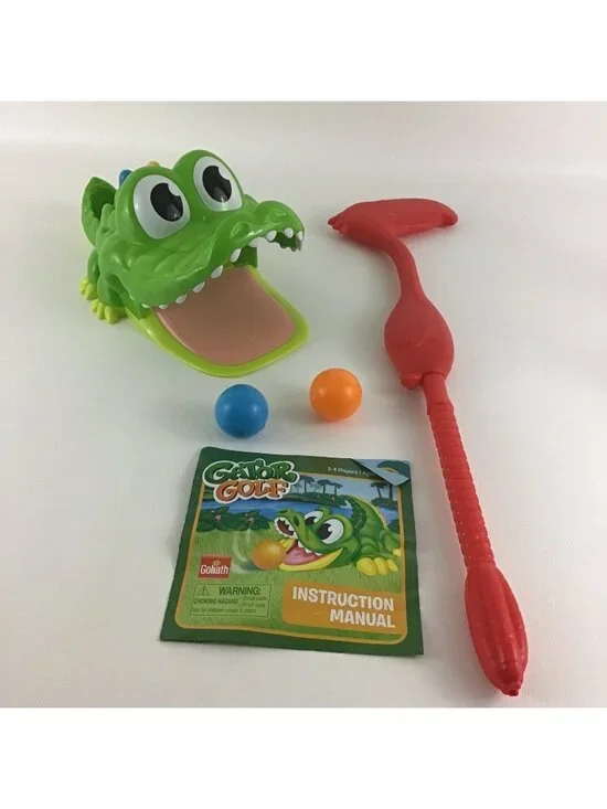 Gator Golf Game Flamingo Club Ball Bird Score Keepers 2019 Pressman Toy COMPLETE