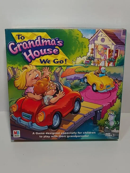 To Grandma's House We Go game by Milton Bradley Near Complete Missing 2 Cards