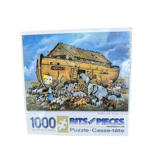 BITS & PIECES NOAH'S ARK - 1000 PIECE PUZZLE  - SIZE 20