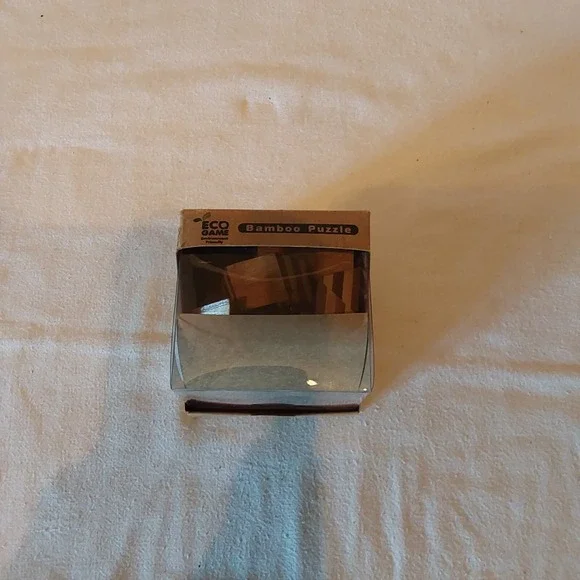 Bamboo Puzzle Brain‎ Teaser 3D Puzzle by Eco Game Environment Friendly (In Box)