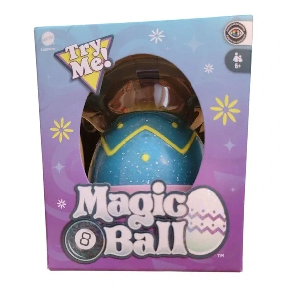 Mattel Magic 8 Ball Easter Egg Try Me Toy Game Fun‎ for Kids Age 6+
