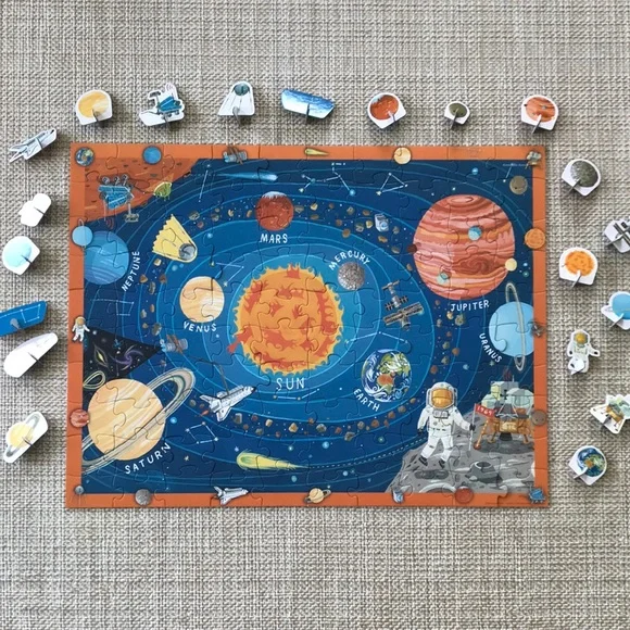 Crocodile Creek Space Puzzle