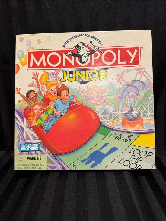 Junior Kids Board Game by - Parker Brothers