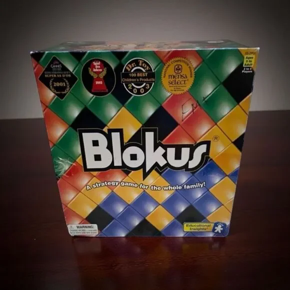 Blokus Game 2005 Educational Insights COMPLETE