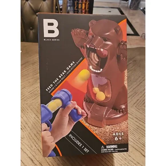 Feed The Bear Game Black Series NWT