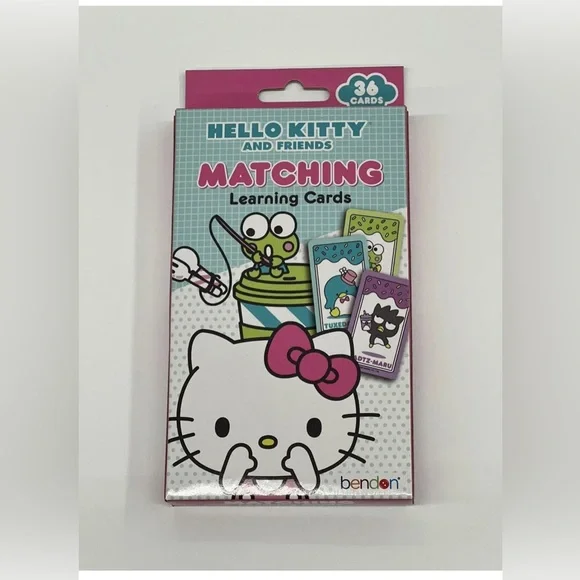 🌵 3/$15 Hello Kitty and Friends 36 matching learning cards (see description)