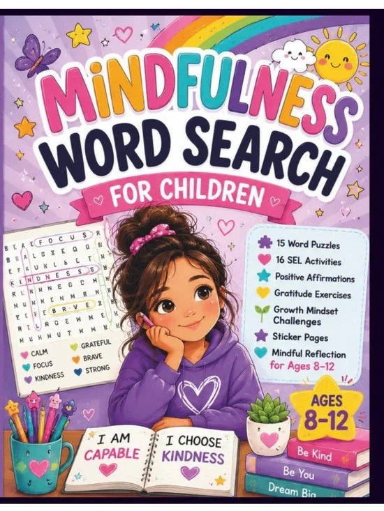 NEW Mindfulness Word Search for Children