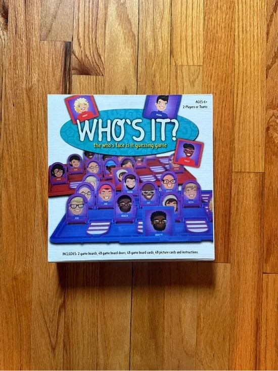 Who's‎ it board game Guess Who face is it Guessing Game -  Sealed