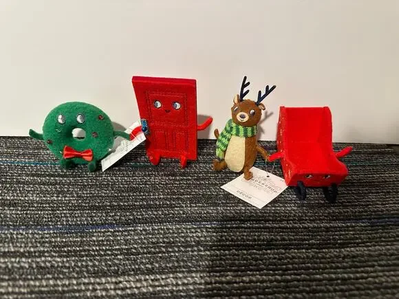 2 target Christmas duo decorations 2024