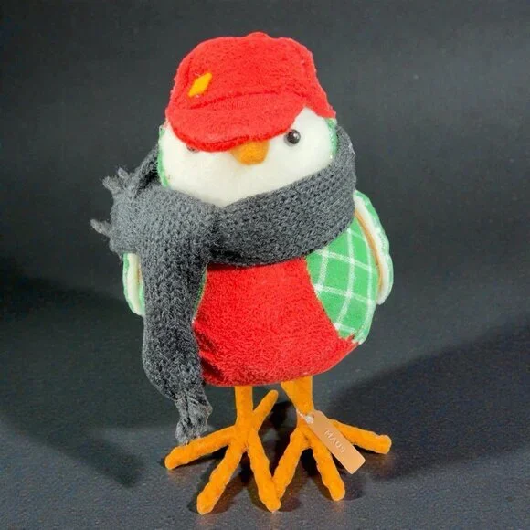 Wondershop Target Spritz‎ Fabric Bird Figurine Maus Green Plaid Backpack 2018