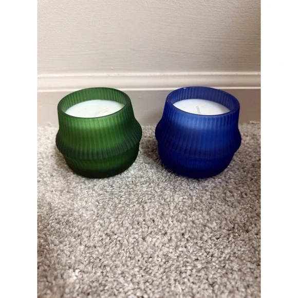 Target Blue And Green Candles