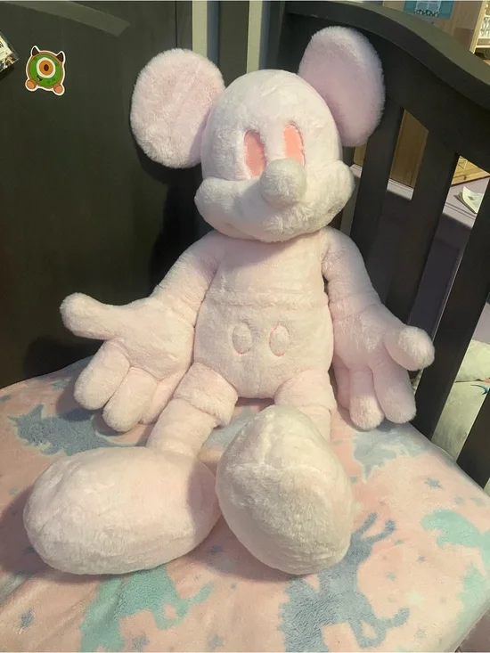 Disney Pink Mickey Mouse Plush Stuffed Toy
