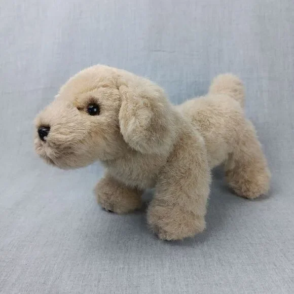 My Twinn Poseable Pets Golden Retriever 12inch Articulated Joints Plush Vintage