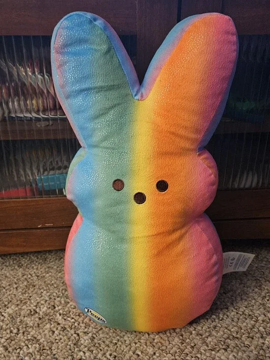 Build A Bear Easter Peeps Rainbow Bunny