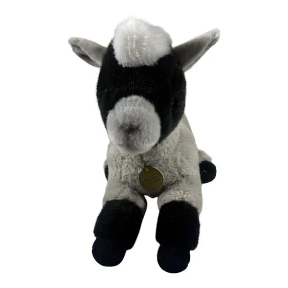 Aurora Myoni 2021 Gray Pygmy Goat Plush Stuffed Animal