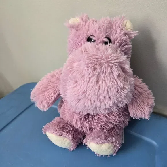 Warmies Microwavable Plush Lavender Hippo 12