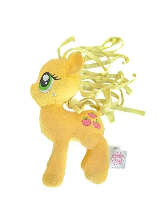 My Little Pony Applejack Plush Toy With Ribbon Mane 7
