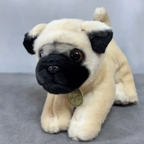 Aurora Miyoni Tots Pug Pup Cream Black 10