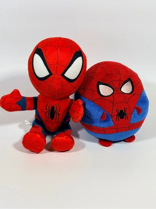 Marvel Red and Blue Spider-Man Plush Duo