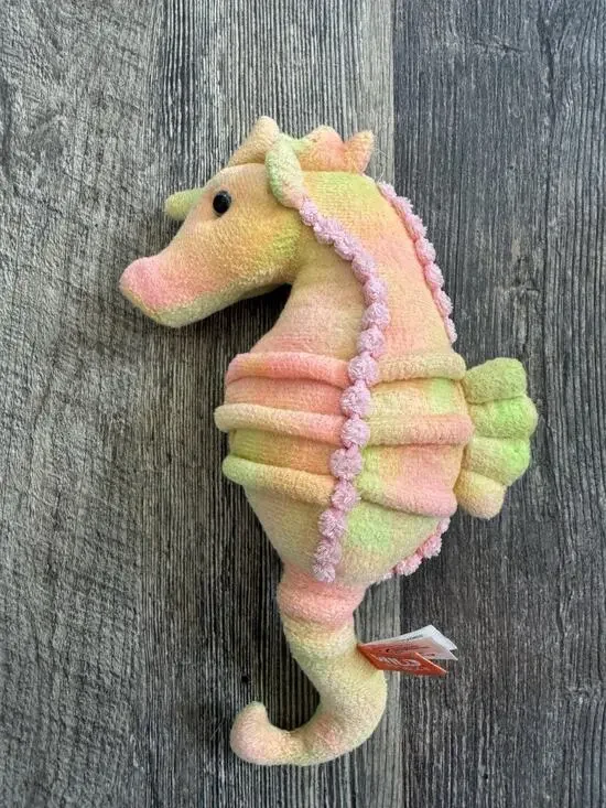 Wild Republic Pastel Rainbow Seahorse Plush Stuffed Animal Soft Toy K&M 2020