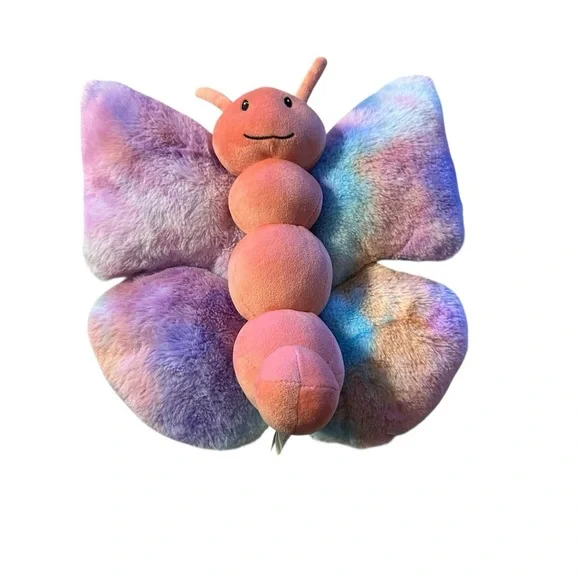Rainbow Plush Butterfly Toy
