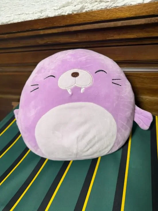 Squishmallow Winnie Purple Walrus Stuffie Plush Stuffed Animal 12