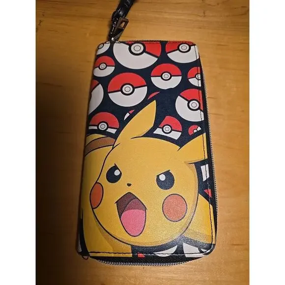 Vintage Pokemon Pikachu Wallet Excellent Condition