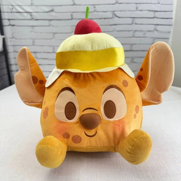 Disney Parks Munchlings Stitch Pineapple‎ Upside Down Cake Jumbo Plush