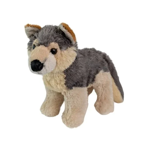 Aurora Timber Wolf Plush 12