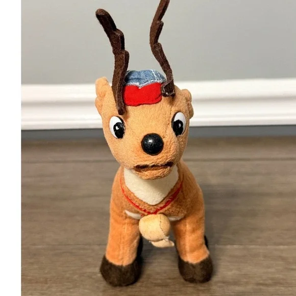 Vintage 1998 Stuffins Rudolph Island of Misfit Toys Coach Comet Plush‎ CVS 7
