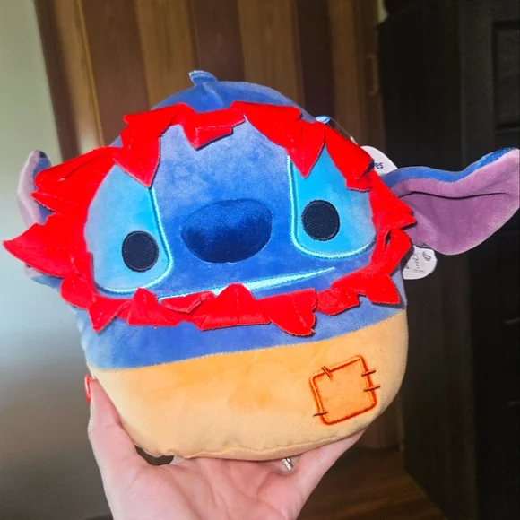 NWT Stitch In Lion Costume Disney Lilo & Stitch Squishmallow 8