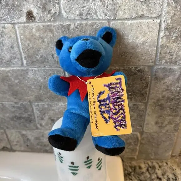 Vintage 90s RARE Grateful Dead Bear Plush -‎ TENNESSEE JED - 1st Gen 1997 - NWT
