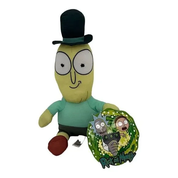 Rick & Morty Mr. Poopy ***** Plush Adult Swim Toy Factory Size 10 NWT