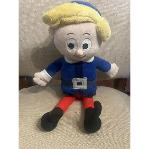 Rudolph Hermie Dentist Elf Plush Island of Misfit Toys‎ 10 inch Stuffed Vintage