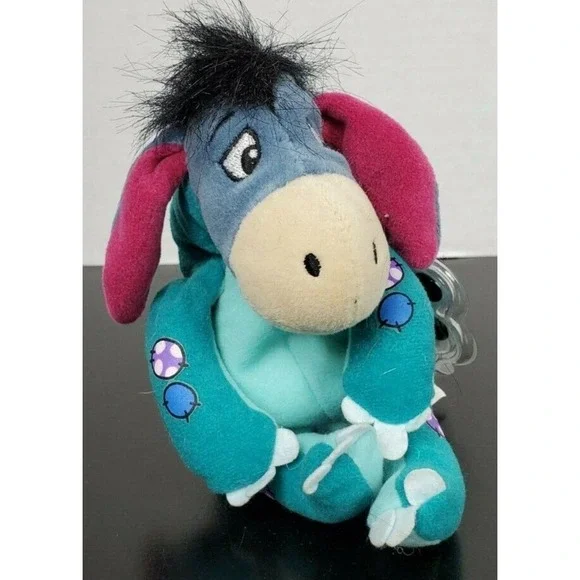 Walt Disney Mouseketoys Mini Bean Bag Dinosaur Eeyore 9