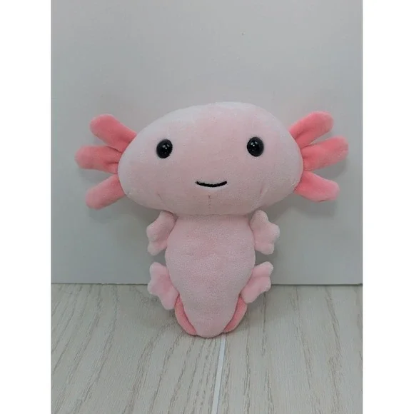 Small Axolotl Plush Pink‎ Soft Stuffed Animal