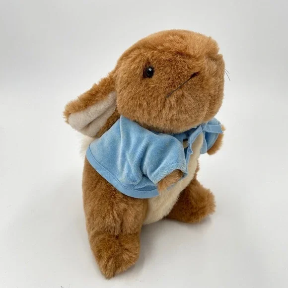 Vintage PETER RABBIT Plush Toy - FREDERICK WARNE For EDEN TOYS Soft Stuffed 7.5