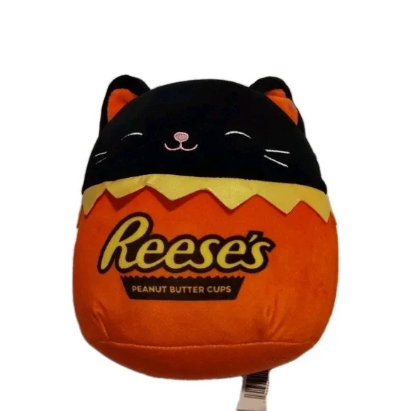 Squishmallows Halloween Reese's 8‎ in Cat Plush Toy