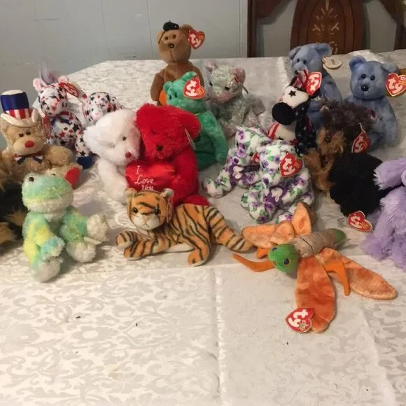 Ty Beanie Babies Mixed Lot 2000–2008