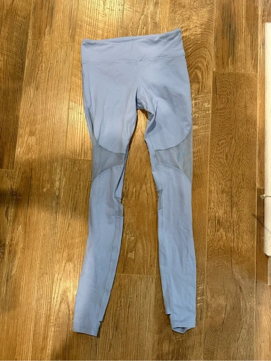 ALO Yoga Pale Blue High-Rise Leggings