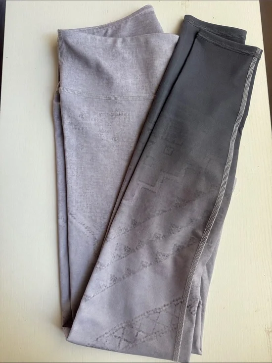 Gray/Charcoal Athletic Leggings