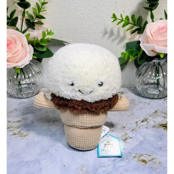 Jellycat Amuseable Ice Cream Cone RETIRED-AUTHENTIC❗️ NWT