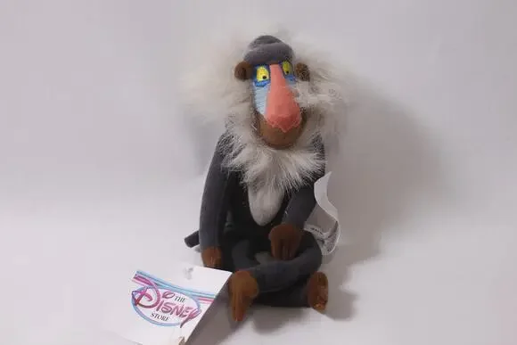 Rafiki The Lion King Mandrill Small Beanie Plush, Disney - 260626-WH 1330