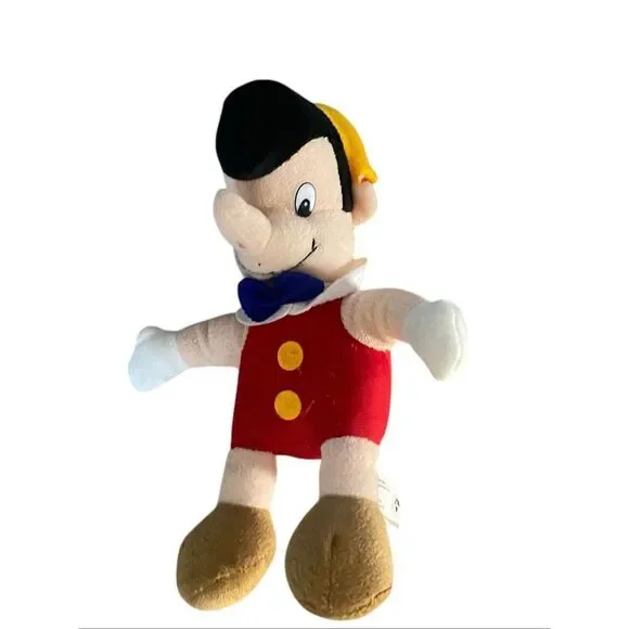Pinocchio Plush Stuffed Doll Figure Toy Soft Cute Walt Disney Movie -unbranded