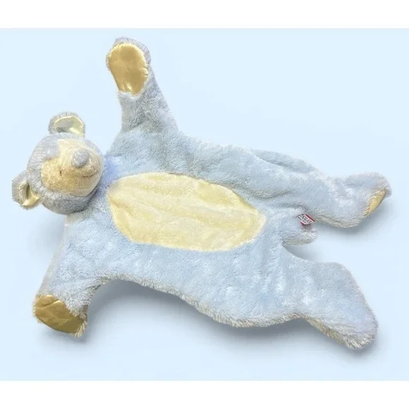 Douglas‎ Baby Sshlumpies Blue Bear Plush Lovey Security Blanket Stuffed Animal