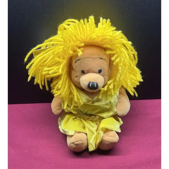 Virgo Winnie The Pooh 8” Mini Bean Bag Plush Disney Store Zodiac Astrology‎