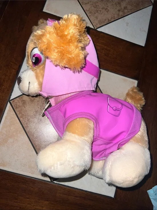 Nickelodeon Plush Dog in Pink Outfit