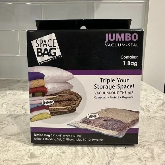 Original Space Bag JUMBO‎ Vacuum Seal Storage One Bag 35